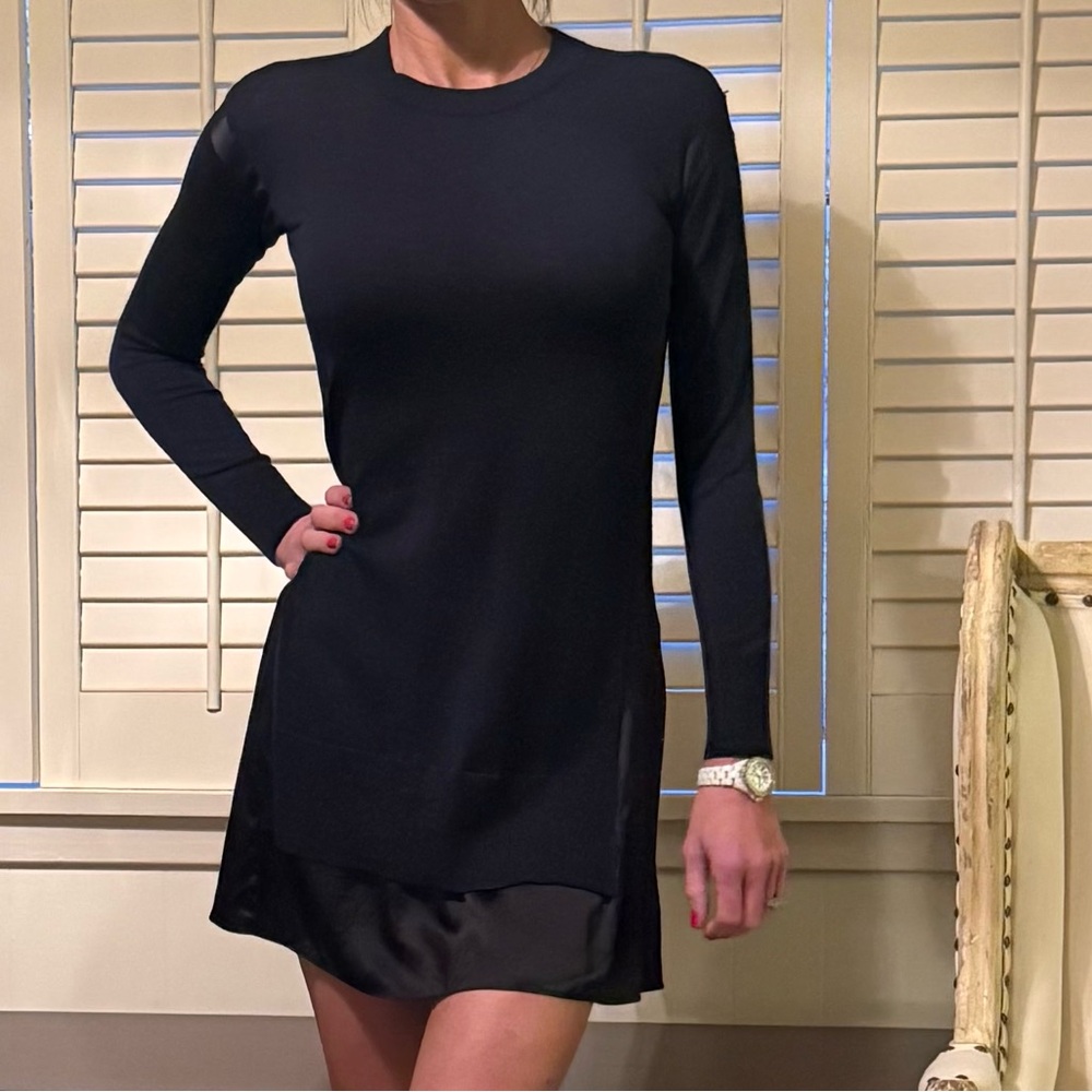 Rag & Bone merino wool and silk lightweight sweater dress XXS-S